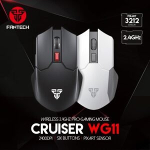 Fantech Cruiser WG11 Wireless 2.4GHz Pro Gaming Mouse – White