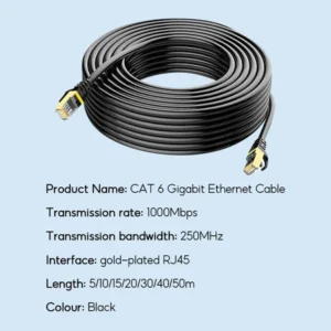CAT 6 RJ 45 Lan Cable 20M 1000Mbps